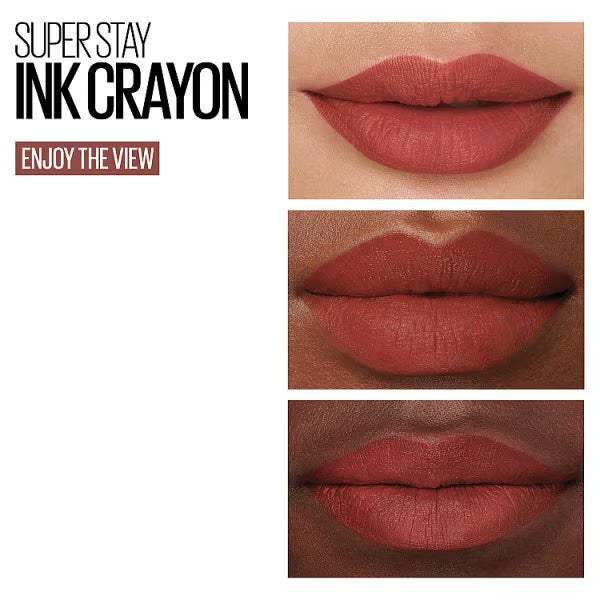 Maybelline lip crayon Enjoy The View, imported from the UK