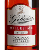 Giboin Cognac de L'Hermitage Borderies 2001 70cl, UK version