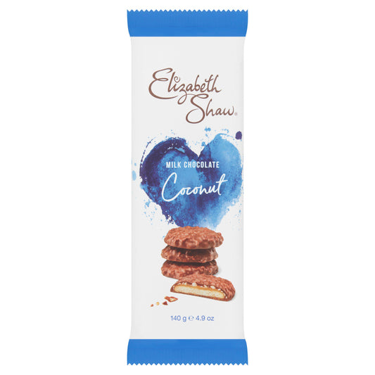 Elizabeth Shaw Milk Chocolate, Coconut & Hazelnut Biscuits GOODS Sainsburys   