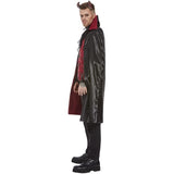 Smiffys devil costume Red & Black with cape and horns (British brand)