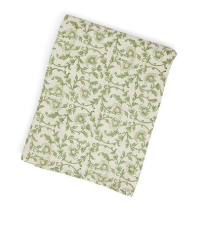 Maison Margaux Green Vine Tablecloth 150cm x 300cm