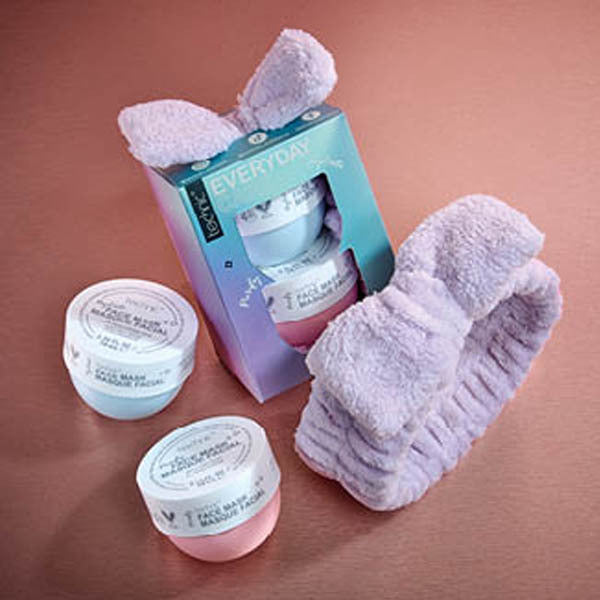 Technic face mask gift set with headband, UK version