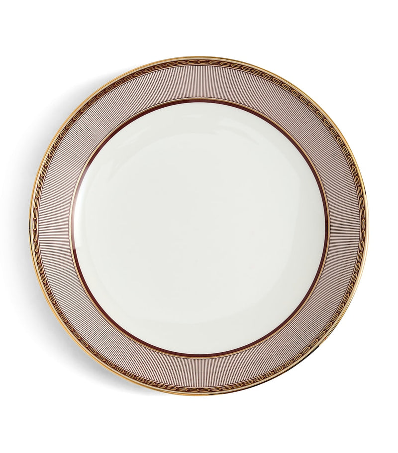 Wedgwood Red Splendour deep plate 22cm (British brand)