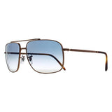 Ray-Ban RB3796 gold gradient unisex sunglasses - British product