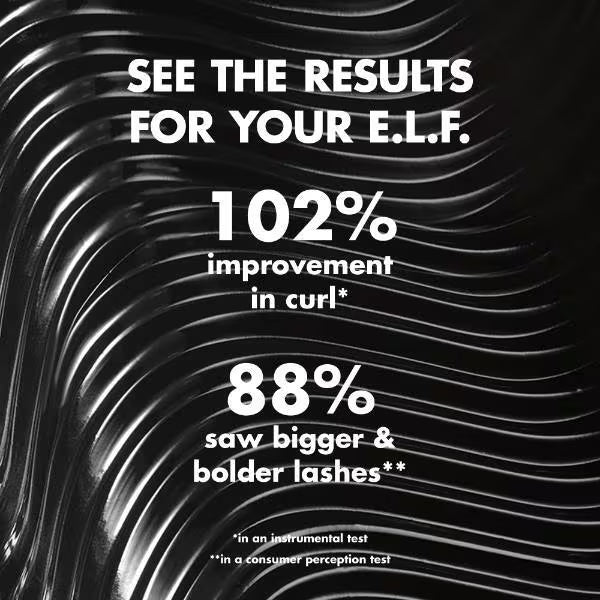 e.l.f. Incredi-curl Curling Mascara pitch black imported from the UK