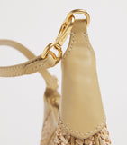 Polo Ralph Lauren Mini Raffia Polo ID shoulder bag, UK version