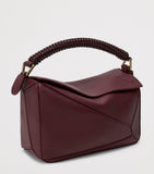 LOEWE Small Puzzle bag woven top handle - British product