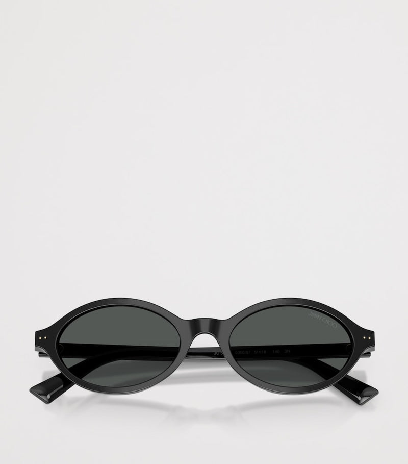 Jimmy Choo oval sunglasses acetate, UK version