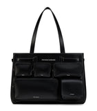 Christian Louboutin tactical leather tote bag, imported from the UK