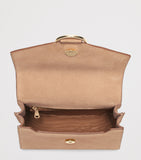 Aspinal of London Mayfair midi suede bag - British product