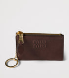 Miu Miu Nappa Leather Embossed Card Holder, UK version