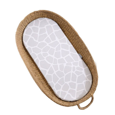 Superdrug The Tiny Bed Co. Basket Changing Mat Little Mykonos 70 x 30cm- Buy online at McGrocer