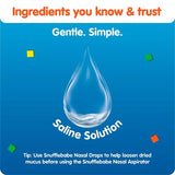 Snufflebabe Nasal Drop Solution For Infants (British brand)