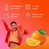 Bio-Kult 3-in-1 Biotic Blend Orange Flavoured Gummies 30 Pack - British product