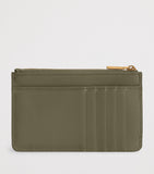 Dolce&Gabbana calfskin card holder with gold-tone plate - British product