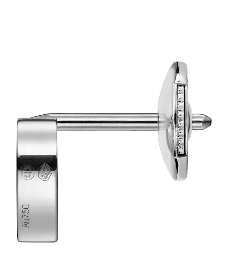 Chopard white gold diamond single earring, imported from the UK