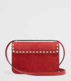 Valentino Garavani Rockstud small split leather shoulder bag, imported from the UK
