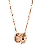 Bvlgari B.zero1 rose gold necklace - British product