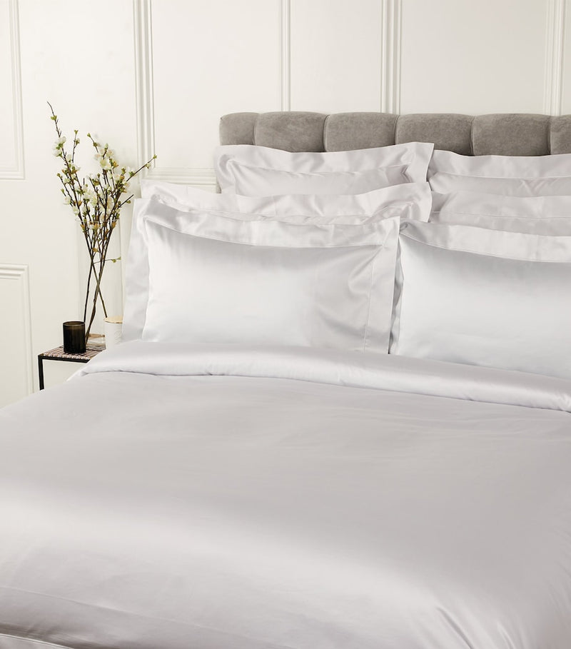 Celso De Lemos Bourdon king duvet cover in Egyptian cotton, 230cm x 220cm - British product