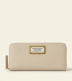 Mulberry leather purse with plaque, imported from the UK
