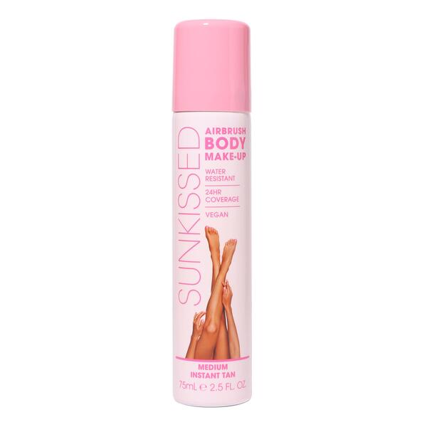 Sunkissed Airbrush Body Make-up Medium 75ml (British brand)
