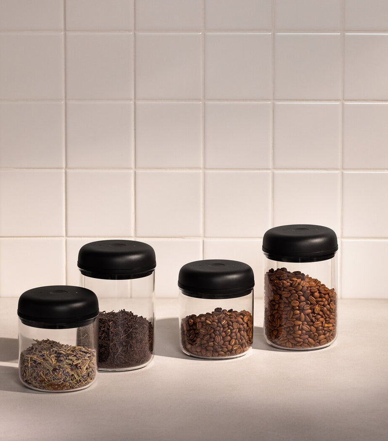 Fellow glass Atmos vacuum storage canister 700ml - British product