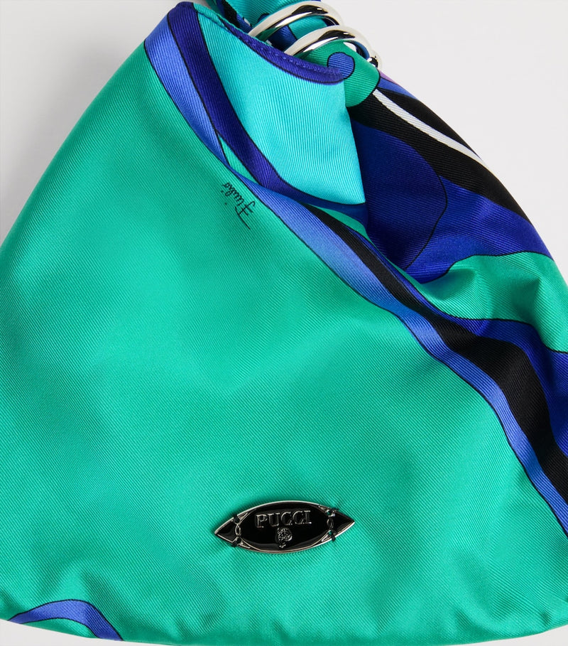 Pucci Silk Orchidee top-handle bag - British product