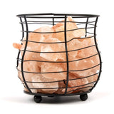 Myga Himalayan salt lamp 3-5kg, imported from the UK