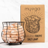 Myga Himalayan salt lamp 3-5kg, imported from the UK