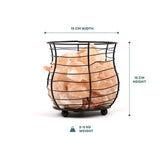 Myga Himalayan salt lamp 3-5kg, imported from the UK