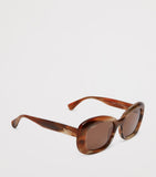 Max Mara oversized oval sunglasses, UK version