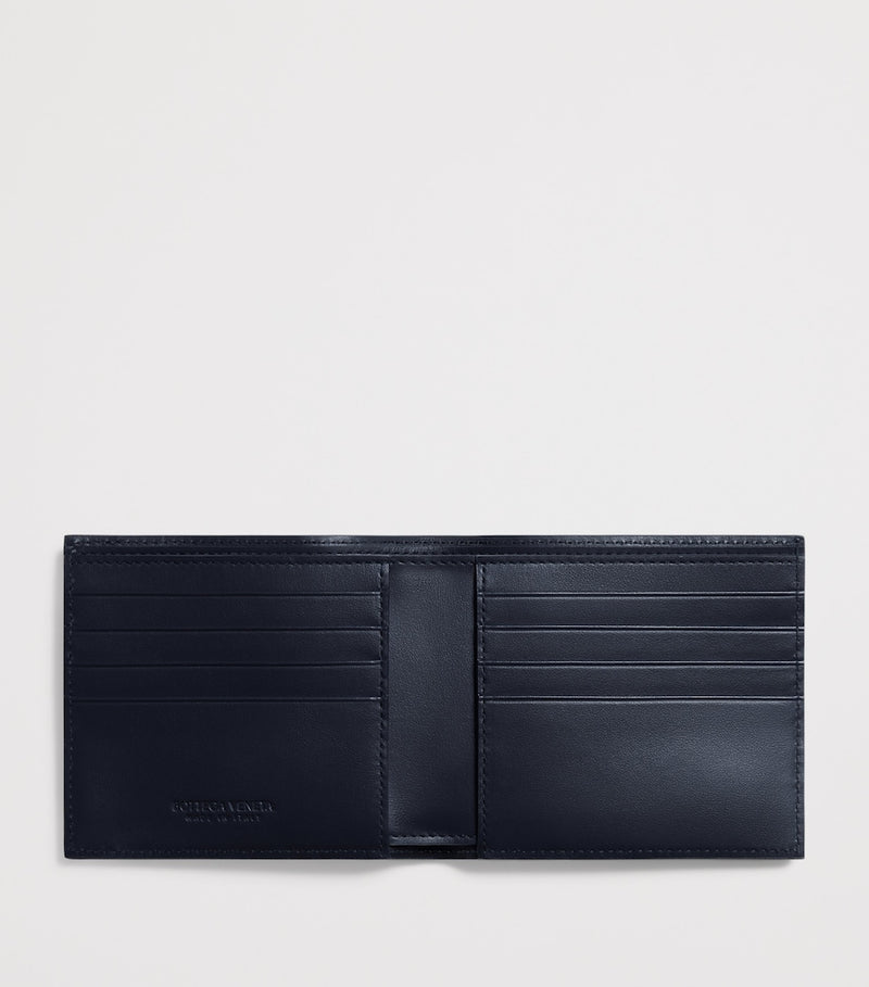 Bottega Veneta Intrecciato bifold wallet calfskin, imported from the UK