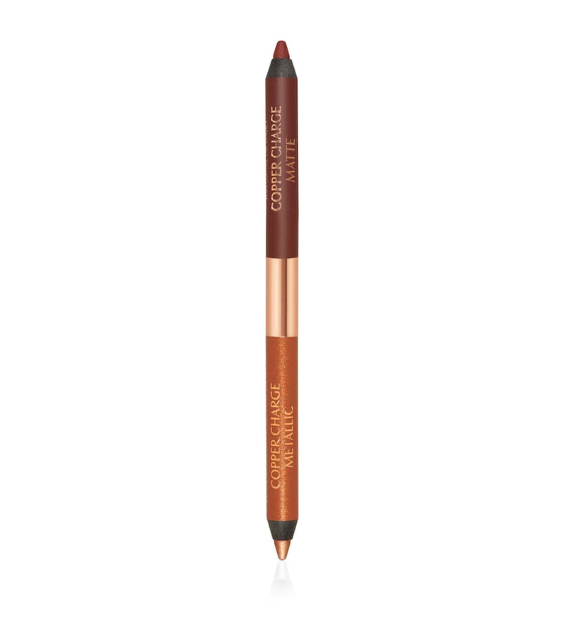 Charlotte Tilbury eyeliner duo for blue eyes - British product
