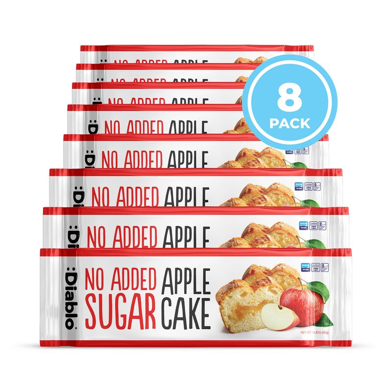 Diablo no added sugar apple cake 450g, UK version