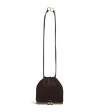 Alaïa Le Ponchon suede cross-body bag, imported from the UK