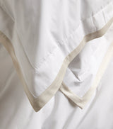 Harrods King Duvet Cover in Egyptian Cotton with Contrasting Trims 230cm x 220cm- Buy online at McGrocer