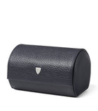 Aspinal Of London grained leather double watch box - British product
