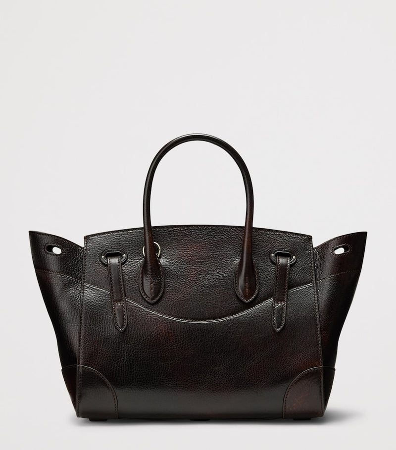 Ralph Lauren Soft Ricky 27 top-handle leather bag, UK version