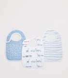aden + anais Rising Star bibs set of 3 organic cotton, imported from the UK