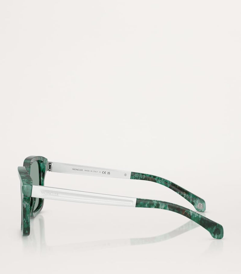 Moncler Quaderna acetate sunglasses, imported from the UK