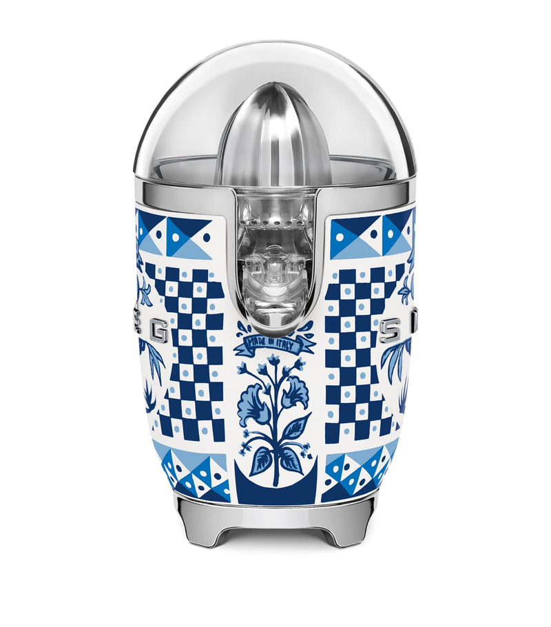 Smeg x Dolce & Gabbana Blu Mediterraneo Citrus Juicer (British brand)