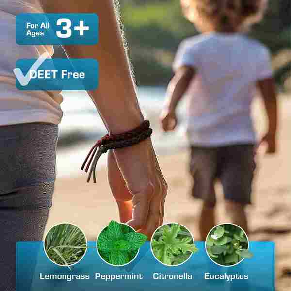 Active Era Adventure mosquito repellent bands 12-pack - British product