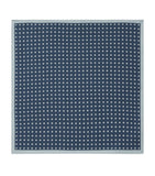 Canali pocket square medallion print 33cm, UK version
