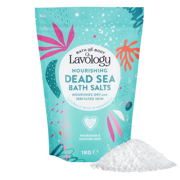 Lavology Dead Sea Bath Salt 1kg, UK version