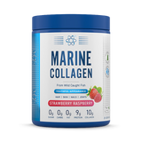 Holland & Barrett Applied Nutrition Marine Collagen Strawberry Raspberry Powder 300g- Buy online at McGrocer
