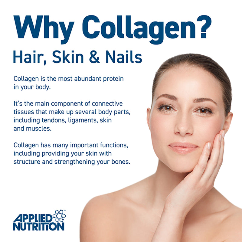 Applied Nutrition Marine Collagen Strawberry Raspberry 300g - British product
