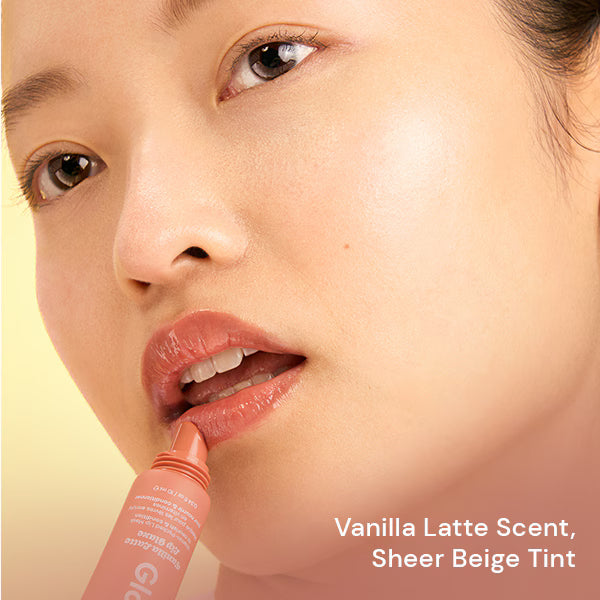 DNR GLOSSMETICS vanilla latte lip glaze caramel 10ml (British brand)