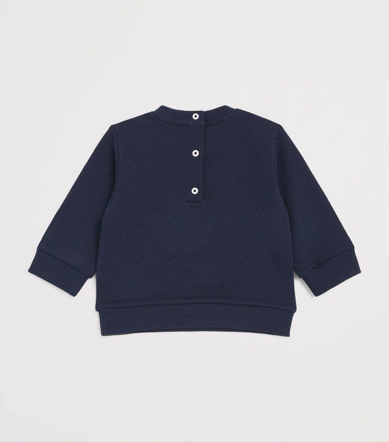 Balmain Kids Cotton Logo Sweatshirt 3-36 months - British product