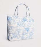 Harrods medium toile print tote bag (British brand)