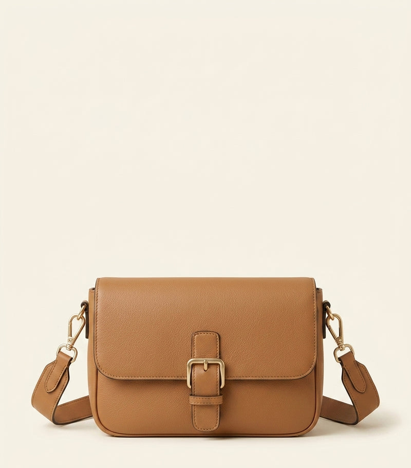 Prada leather cross-body bag with Triangle logo - British product